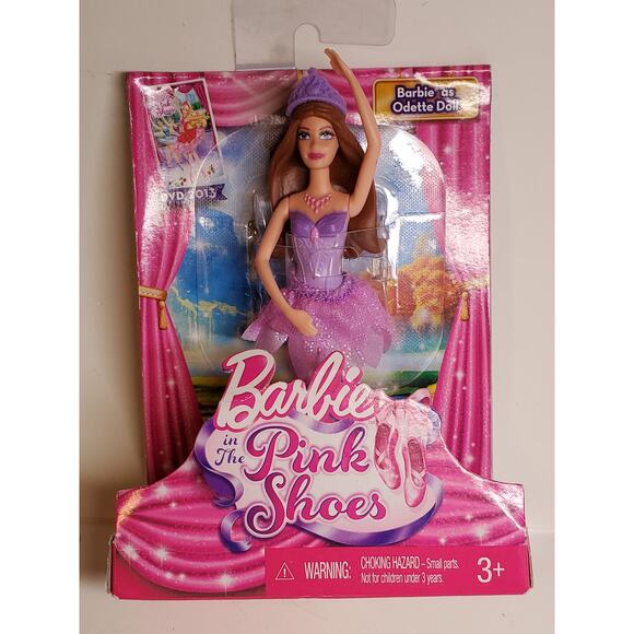 Barbie Toys Barbie In The Pink Shoes Odette Mini Doll